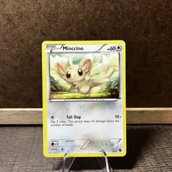 Minccino 4/30 BW Trainer Kit: Excadrill & Zoroark Regular - Pokemon Card - Image 1