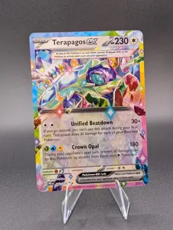 Pokemon TCG Terapagos EX 92/131 Prismatic Evolutions Double Rare NM Condition - Image 1
