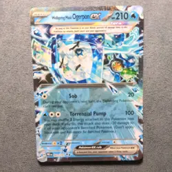Pokemon English- Prismatic Evolutions - Wellspring Mask Ogerpon ex 027/131 - NM - Image 1