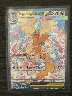 Pokemon Mega Dragonite EX Special Illustration Rare Ascended Heroes EN 290/217 - Image 1