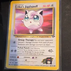 Pokemon Erika's Jigglypuff Gym Challenge 69/132Wizards of the Coast KEN SUGIMORI - Image 1