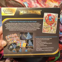 Pokemon TCG Elite Trainer Box Mega Evolution Lucario SEALED - Image 2