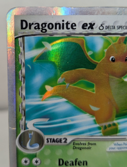 2006 Pokemon EX - Dragon Frontiers Holo ex Dragonite #91 DMG (Damaged) - Image 2