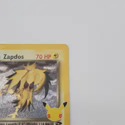 Pokemon TCG Rockets Zapdos Holo Classic Collection 15/132 Celebrations NM - Image 3