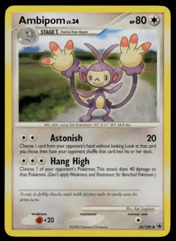 Ambipom #35/100 Majestic Dawn Uncommon Pokemon TCG NM - Image 1