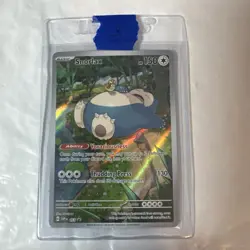 Pokemon Snorlax 151 Sealed Promo 051 SV Scarlet & Violet ETB Promo - Image 1