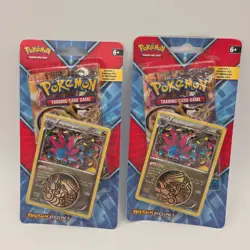 2X Pokemon TCG XY Breakpoint Packs w/ Promo Coin SEALED - Image 1