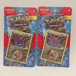 2X Pokemon TCG XY Breakpoint Packs w/ Promo Coin SEALED - Image 1