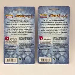 2X Pokemon TCG XY Breakpoint Packs w/ Promo Coin SEALED - Image 3