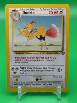 Dodrio 34/64 Pokemon TCG Jungle Unlimited LP Free Shipping L3 - Image 1