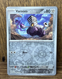 Pokemon TCG Varoom 108/142 Stellar Crown Reverse Holo NM - Image 1
