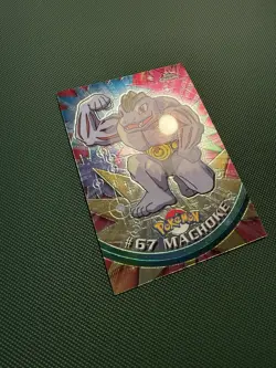 Machoke #67 -[LP to NM]- Pokemon Topps Chrome Series 1 - Image 5