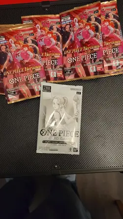 HEROINES EDITION EB03 LOT OF 9 BOOSTER PACKS ENGLISH TCG ONE PIECE - Image 2