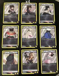 Union Arena Nikke: Goddess Of Victory - Yellow Play set Deck builder SR, R, U, C - Image 4
