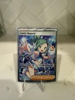 Pokemon TCG Lisia's Appeal Full Art Trainer Card 234/191 Surging Sparks - Image 1