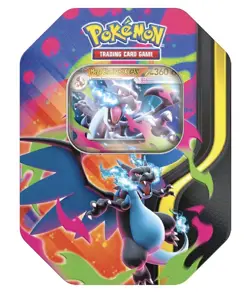 IN HAND!! Pokemon TCG: Mega Charizard X ex Tin (4 Boosters & 1 Foil Promo Card) - Image 2