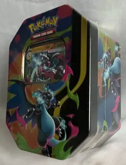 IN HAND!! Pokemon TCG: Mega Charizard X ex Tin (4 Boosters & 1 Foil Promo Card) - Image 4