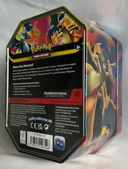 IN HAND!! Pokemon TCG: Mega Charizard X ex Tin (4 Boosters & 1 Foil Promo Card) - Image 5