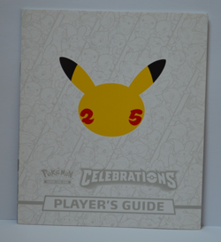 Pokemon TCG 25th Celebrations ETB Player's Guide Booklet Card List - Image 1