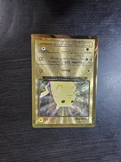 Gold Metal Pikachu Card 58/102 Pokemon Celebrations 25th Anniversary Pokemon TCG - Image 1