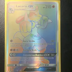 Pokemon TCG Card Lot Alolan Ninetales GX Lucario GX Tyranitar GX Lycanroc GX Ho… - Image 3