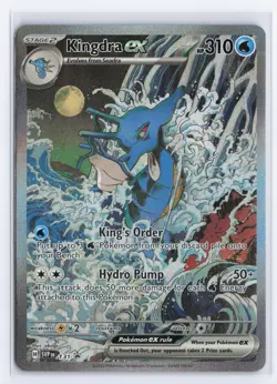 Kingdra ex 131 SV: Scarlet & Violet Promo Cards Promo NM - Image 1