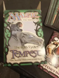 MTG Tempest 'The Slivers' AND 'The Swarm' Preconstructed 60 Card Deck & Box - Image 4