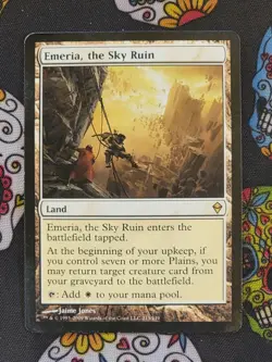 1x MTG Emeria, the Sky Ruin - Zendikar (ZEN) #213 - Magic the Gathering - Image 1