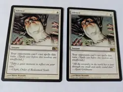2 Silence M10 MTG NM Free shipping with tracking - Image 1