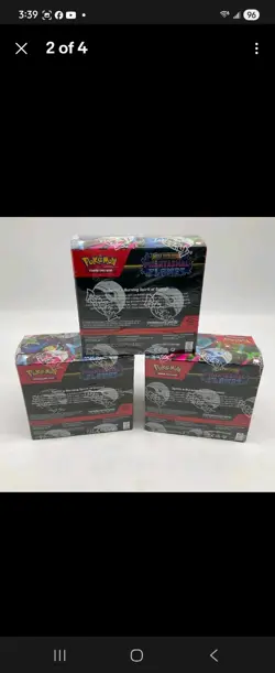 (3) Pokemon TCG English ME02 Mega Evolution Phantasmal Flames Booster Boxes - Image 2