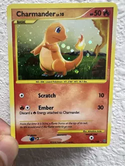 Pokemon Charmander TCG Stormfront Holo Card 101/100 Secret Rare - Image 2