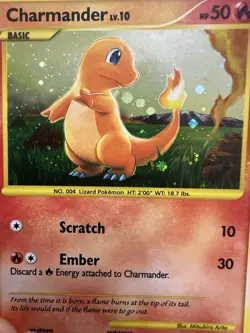 Pokemon Charmander TCG Stormfront Holo Card 101/100 Secret Rare - Image 4