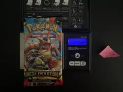 22.42g VERY HEAVY Mega Evolution Pokemon Sealed Booster Pack New SIR/HRU - Image 1