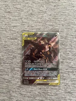 Pokemon TCG SM Promo Umbreon & Darkrai GX Tag Team SM241 NM/NM- Check Des. - Image 1