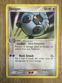 Pokemon TCG - Shelgon - 45/107 - EX - Deoxys - Regular - Uncommon - DMG - Image 1