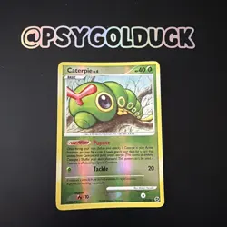 Pokemon Caterpie 63/106 Great Encounters Reverse Holo A3 - Image 1