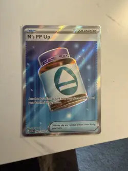 N's PP Up 262/217 Full Art Ultra Rare Pokemon Ascended Heroes ENGLISH NM - Image 1