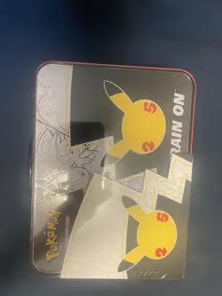 Pokemon Celebrations 25th Anniversary Collectors Chest Lunch Box Tin Sealed - Image 1