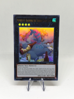 Number 41: Bagooska the Terribly Tired Tapir (Uncensored Art) UR AE YuGiOh LART - Image 2