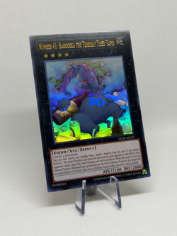 Number 41: Bagooska the Terribly Tired Tapir (Uncensored Art) UR AE YuGiOh LART - Image 3