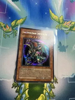 Chaos Emperor Dragon - Envoy of the End IOC-000 Invasion of Chaos 1st Ed LP/VLP - Image 2