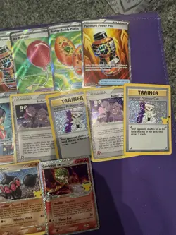 LOT OF 16 POKEMON CARDS CELEBRATIONS, FULL ART TRAINERS SCARLET AND VIOLET ERA - Image 3