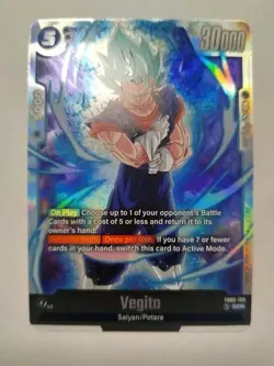 Vegito SCR FB02-139 - Secret Rare Dragon Ball Fusion World Card English - Image 2