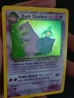 Pokemon TCG Dark Slowbro Holo Rare Card 8/110 Legendary Collection 2002 - Image 4