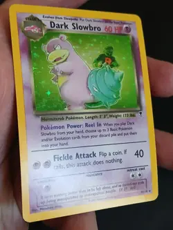 Pokemon TCG Dark Slowbro Holo Rare Card 8/110 Legendary Collection 2002 - Image 5