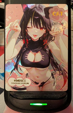 Tokisaki Kurumi CAT-08 Femme Fatale Goddess Story Anime Waifu Card - Image 1