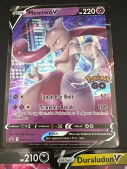 Pokemon Duraludon V 122/203 ** MewTwo SWSH223 ** Drapion 118/196 (3 card lot) - Image 2