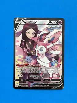 Sylveon V - TG14/TG30 - Ultra Rare - Brilliant Stars - Pokemon Card - NM/M - Image 3