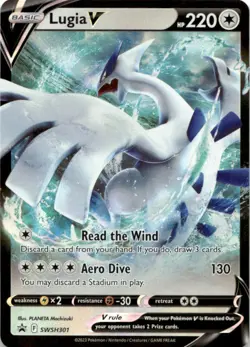 SWSH: Sword & Shield Promo Cards #SWSH301 Lugia V - Image 1