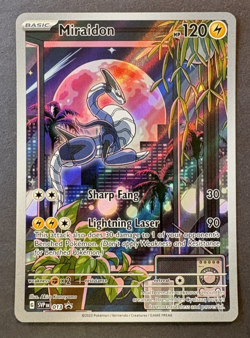 Miraidon 013 Black Star Promo Holo Scarlet & Violet Pokemon Trading Card - Image 1